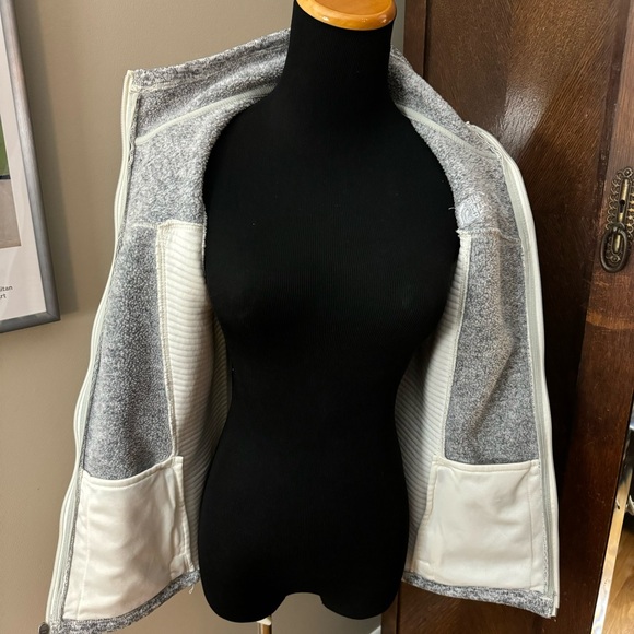 North Face Indi Rib-Knit Zip Fleece Jacket - Picture 6 of 9